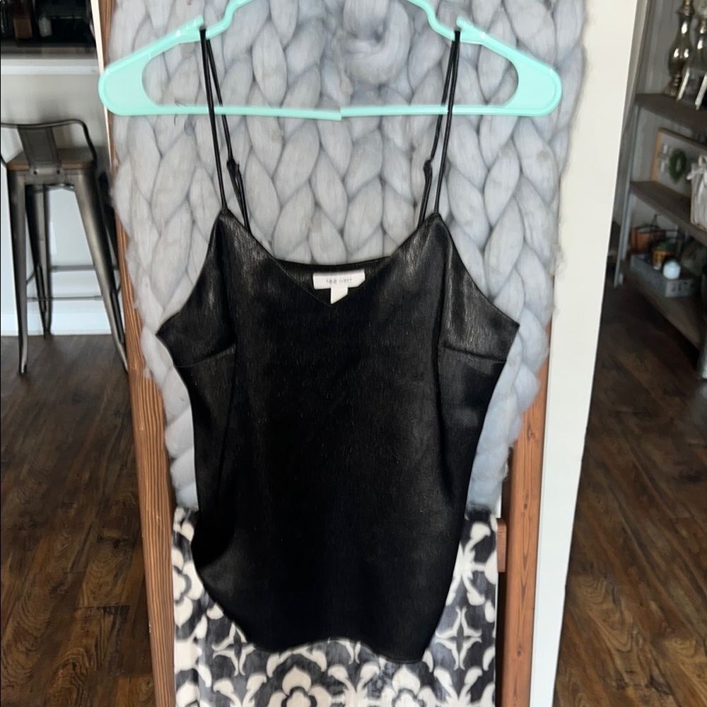 Cami Nube West Black Camisole Top with Sleek Design